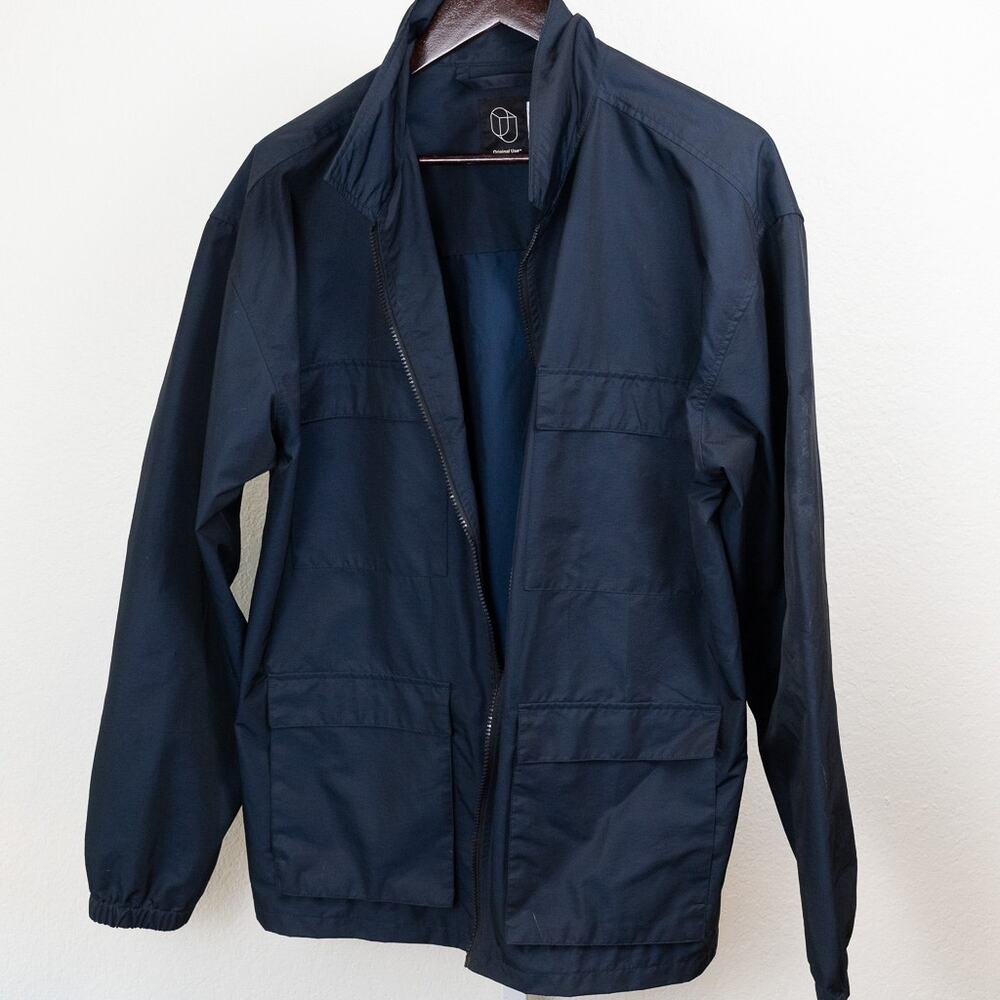 Original Use Navy Blue Windbreaker Jacket Large